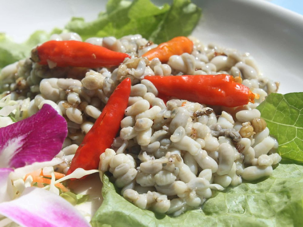 Salt-roasted Red Ant Eggs — Baitoey Seafood Krabi